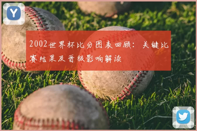 2002世界杯比分图表回顾：关键比赛结果及晋级影响解读